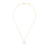 COLLANA CORTA IN ORO CON CUORE E DIAMANTI 4001
