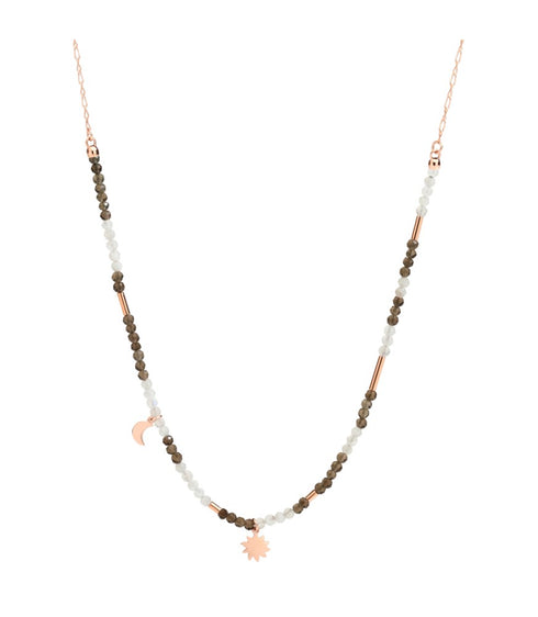 DODO MOON & SUN NECKLACE DCC2010MOSUNFAD9R