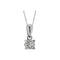 COLLANA DONNA ORO IN ORO BIANCO E DIAMANTE REF. DHPL2373.004