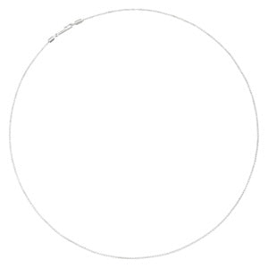 GIULIA-HALSKETTE AUS SILBER MIT FEINER SPIGA-KETTE UND HAKENVERSCHLUSS C17A00FIN