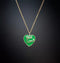 COLLANA GREEN HEART BEST FRIENDS LOVE PARADE J19AVI02