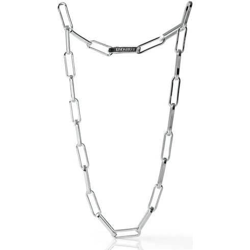 COLLANA IN BRONZO ARGENTATO 1967
