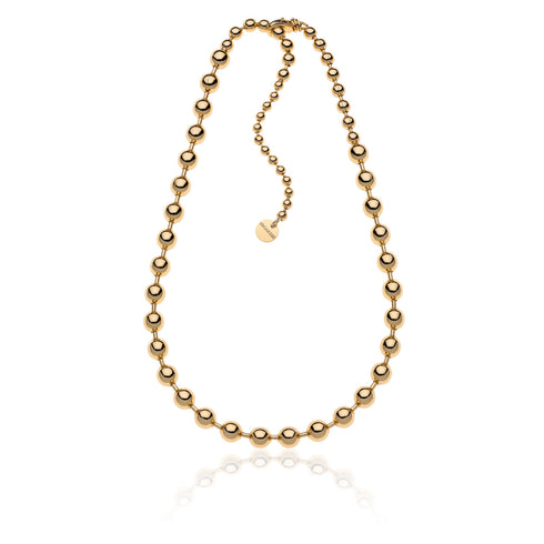 COLLANA IN BRONZO DORATO SPHERE 1990