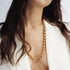 COLLANA IN BRONZO DORATO SPHERE 1990