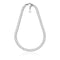 COLLANA IN CATENA GRUMETTA ARGENTATA 2369