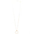 COLLANA LUNGA IN ORO CON CUORE DIAMANTI 4003