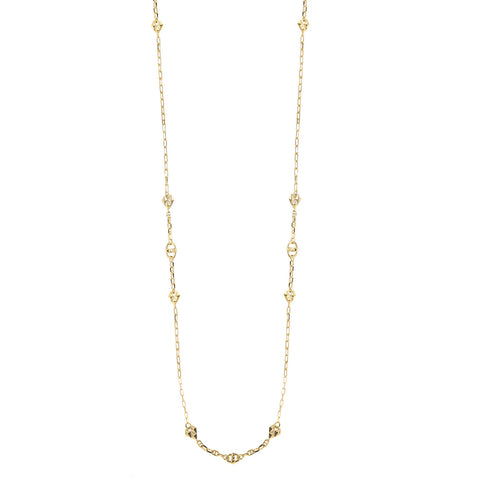 COLLANA MAGLIA MARINA E CUORE MATTO CLZ010AU