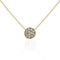 COLLANA PAILLETTES ORO GIALLO CON DIAMANTI E SMALTO C.41411