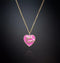COLLANA PINK HEART BEST FRIENDS LOVE PARADE J19AVI45