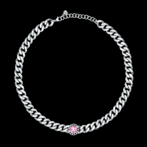 COLLANA STANDARD CHAIN PINK STONES J19AUW20