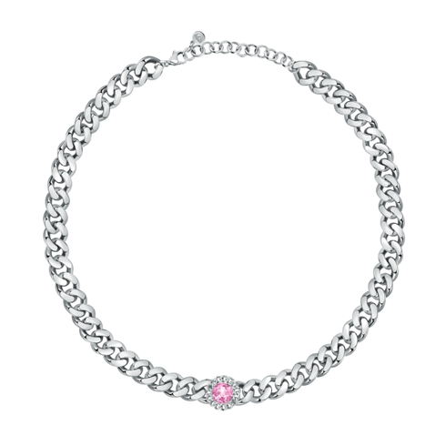 COLLANA STANDARD CHAIN PINK STONES J19AUW20