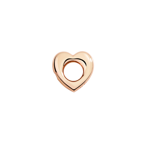 COMPONENTE COPRI BRISÈ CUORE ORO ROSA DUC5001HEART0009R