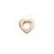 COMPONENTE COPRI BRISÈ CUORE ORO ROSA DUC5001HEART0009R