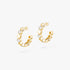 D-VIBES MINI HOOP EARRINGS 13450-YG