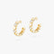 D-VIBES MINI HOOP EARRINGS 13450-YG