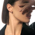 D-VIBES MONO CLIP EARRING 13151-PG