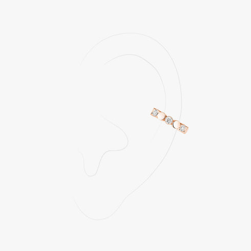 D-VIBES MONO CLIP EARRING 13151-PG
