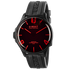 DARKMOON RED GLASS PVD U.8466/D