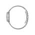 Diamantissima Steel case, white mother of pearl dial, steel mesh bracelet YA141504