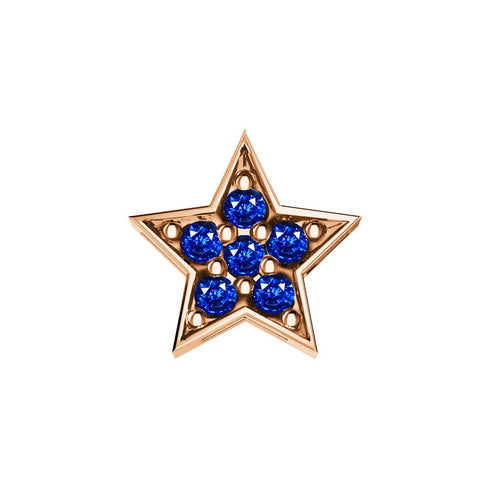 ELEMENTO BRACCIALE COMETA ORO ROSA E ZAFFIRI DCHZ6552