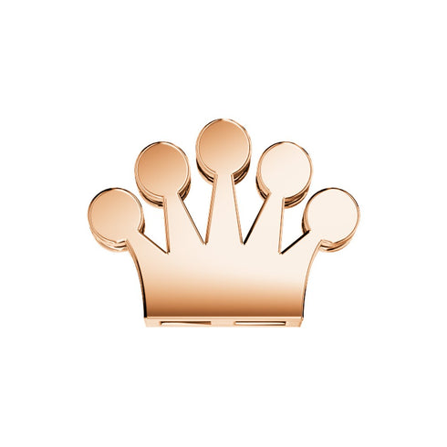 ELEMENTO BRACCIALE CORONA ORO ROSA DCHF6528