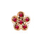 ELEMENTO BRACCIALE FORTUNA ORO ROSA E RUBINI DCHR6537