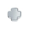 ELEMENTO CROCE ORO BIANCO DCHF3318
