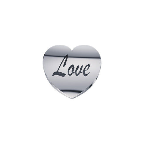 ELEMENTO CUORE ORO BIANCO LOVE DCHF4897