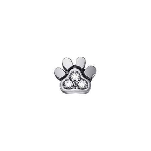 ELEMENTO DONNA ORO ORMA CANE IN ORO BIANCO E DIAMANTI REF. DCHF7424.001