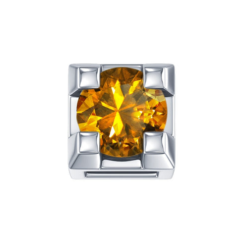 ELEMENTO GRIFFE ORO BIANCO CON DIAMANTE BROWN DCHF3469