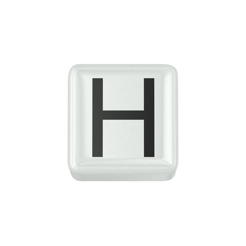 ELEMENTO LETTERA IN CERAMICA BIANCA DCHFH3321