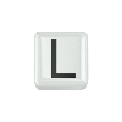 ELEMENTO LETTERA IN CERAMICA BIANCA DCHFL3321