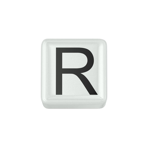 ELEMENTO LETTERA IN CERAMICA BIANCA DCHFR3321