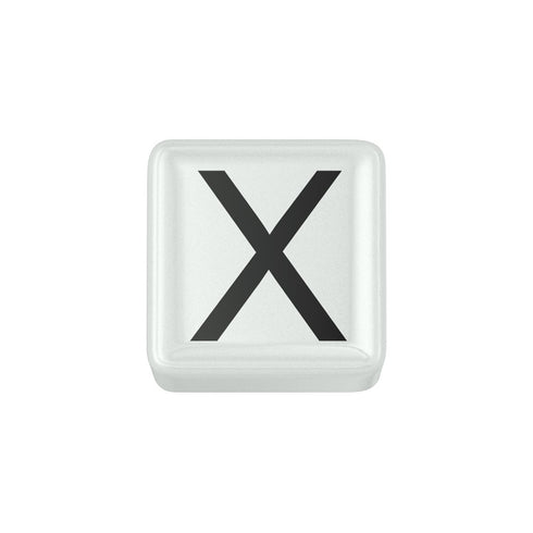 ELEMENTO LETTERA IN CERAMICA BIANCA DCHFX3321