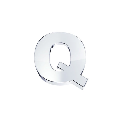 ELEMENTO LETTERA IN ORO BIANCO DCHFQ3320