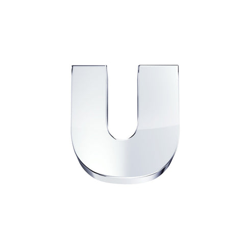 ELEMENTO LETTERA IN ORO BIANCO DCHFU3320