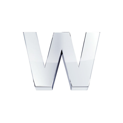 ELEMENTO LETTERA IN ORO BIANCO DCHFW3320