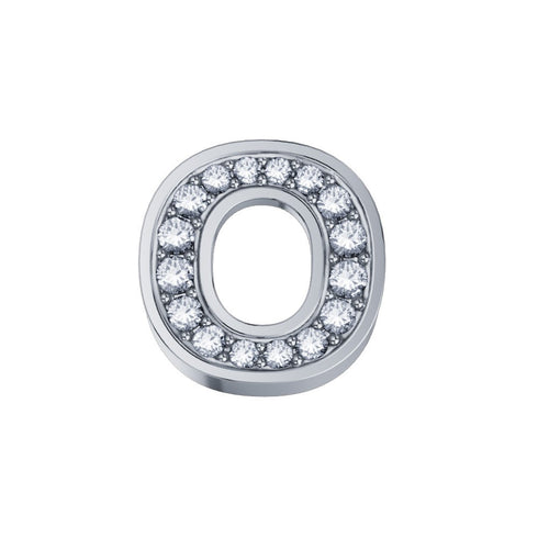 ELEMENTO LETTERA IN ORO BIANCO E DIAMANTI DCHF3319O