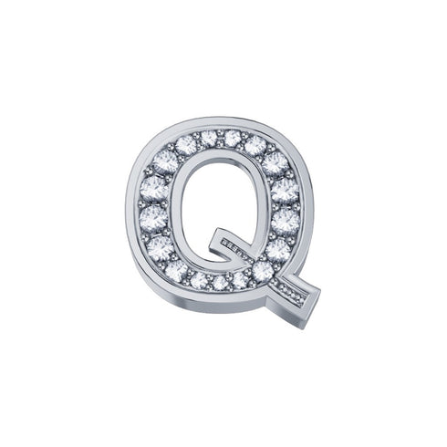 ELEMENTO LETTERA IN ORO BIANCO E DIAMANTI DCHF3319Q