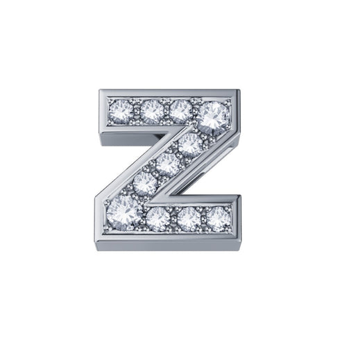 ELEMENTO LETTERA IN ORO BIANCO E DIAMANTI DCHF3319Z