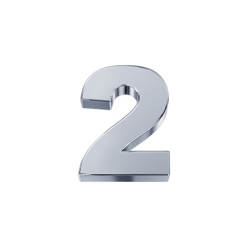 ELEMENTO NUMERO IN ORO BIANCO DCHF3333N2