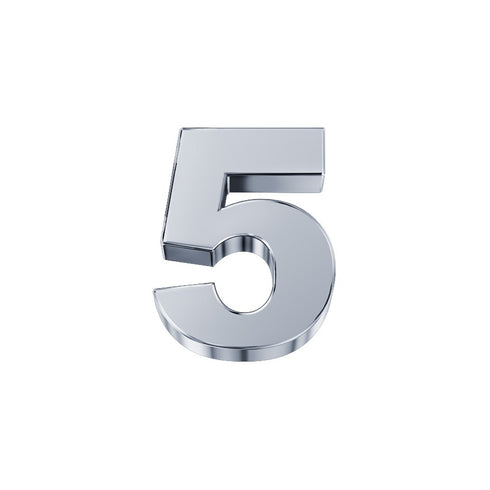 ELEMENTO NUMERO IN ORO BIANCO DCHF3333N5