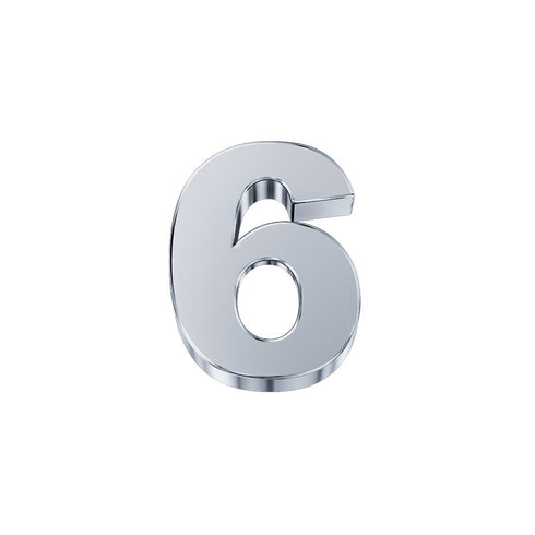 ELEMENTO NUMERO IN ORO BIANCO DCHF3333N6