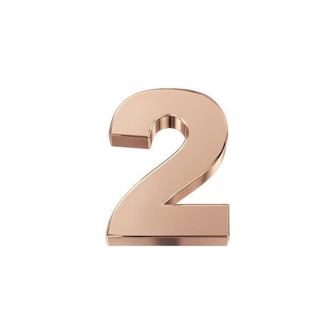 ELEMENTO NUMERO IN ORO ROSA DCHF3332N2
