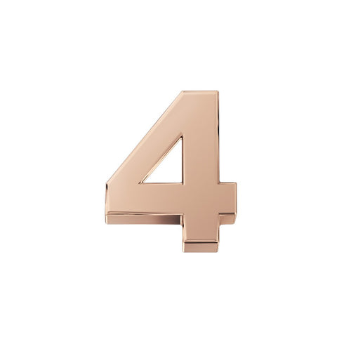 ELEMENTO NUMERO IN ORO ROSA DCHF3332N4