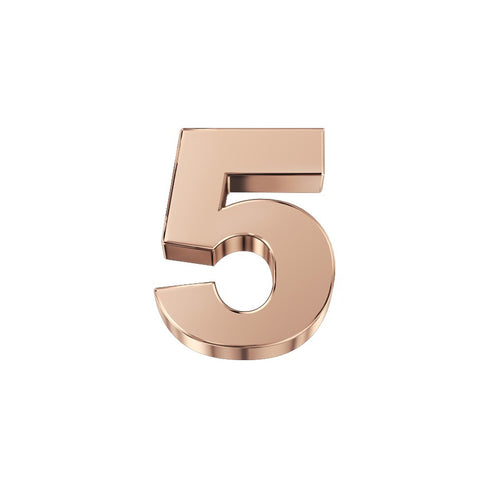 ELEMENTO NUMERO IN ORO ROSA DCHF3332N5