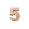 ELEMENTO NUMERO IN ORO ROSA DCHF3332N5