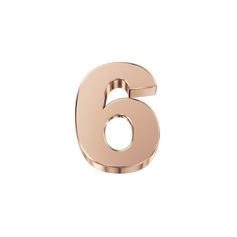 ELEMENTO NUMERO IN ORO ROSA DCHF3332N6