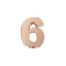 ELEMENTO NUMERO IN ORO ROSA DCHF3332N6