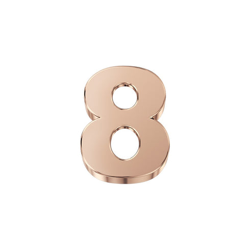 ELEMENTO NUMERO IN ORO ROSA DCHF3332N8